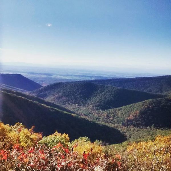 Horsehead Overlook on Skyline Drive in Shenandoah - Parkcation